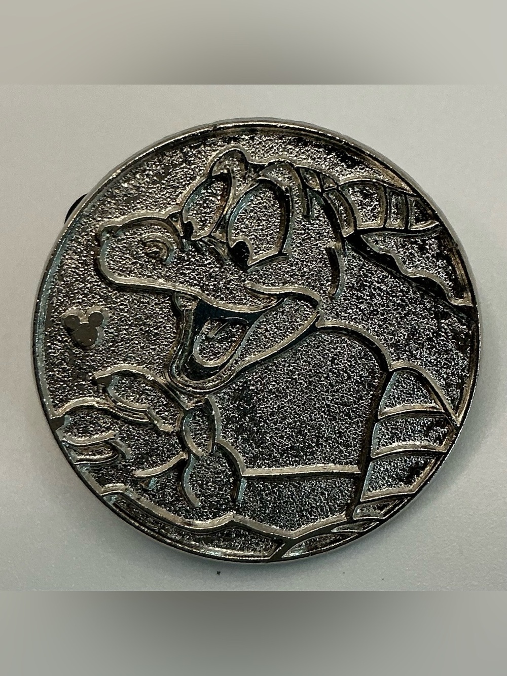 DISNEY DRAGONS SILVER CHASER HIDDEN MICKEY SERIES PIN FEATURING FIGMENT